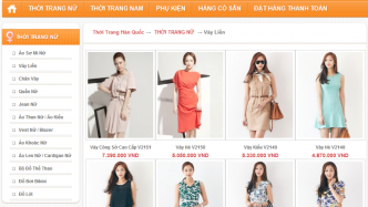 Thiết Kế Website Bán Quần Áo Thời Trang