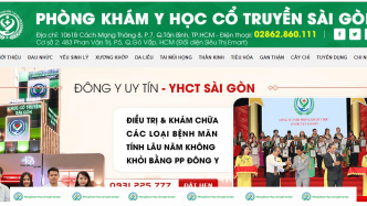 Thiết Kế Website Danh Y Cổ Truyền Bác Sỹ