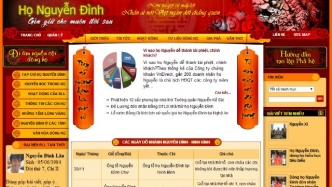 Thiết Kế Website Gia Phả