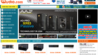 Thiết Kế Website Thiết Bị Hệ Thống Âm Thanh Sân Khấu