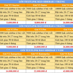 B&aacute;o gi&aacute; dịch vụ Textlink b&aacute;o 3 th&aacute;ng, 6 th&aacute;ng, 1 năm |DANASEO- 0378726309 