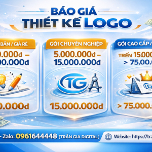 B&aacute;o gi&aacute; thiết kế logo thương hiệu chuy&ecirc;n nghiệp uy t&iacute;n | 0961644448