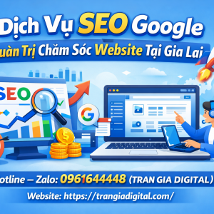 Dịch Vụ SEO Google, Quản Trị Chăm S&oacute;c Website Tại Gia Lai| Trần Gia Digital - 0378726309 