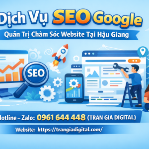 Dịch Vụ SEO Google, Quản Trị Chăm S&oacute;c Website Tại Hậu Giang| Trần Gia Digital - 0378726309 