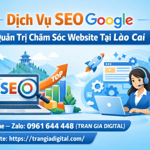 Dịch Vụ SEO Google, Quản Trị Chăm S&oacute;c Website Tại L&agrave;o Cai| Trần Gia Digital - 0378726309 