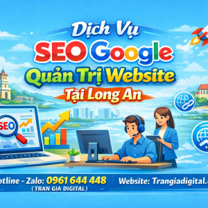 Dịch Vụ SEO Google, Quản Trị Chăm S&oacute;c Website Tại Long An| Trần Gia Digital - 0378726309 