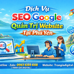 Dịch Vụ SEO Google, Quản Trị Chăm S&oacute;c Website Tại Ph&uacute; Y&ecirc;n| Trần Gia Digital - 0378726309 