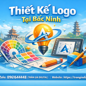 Thiết kế logo tại Bắc Ninh uy t&iacute;n | 0961644448 Trần Gia Digital
