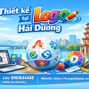 Thiết kế logo tại Hải Dương chuy&ecirc;n nghiệp &ndash; 0961644448 Trần Gia Digital