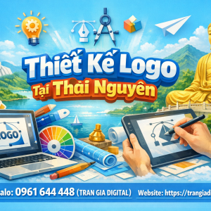 Thiết kế logo tại Th&aacute;i Nguy&ecirc;n chuy&ecirc;n nghiệp &ndash; 0961644448 Trần Gia Digital