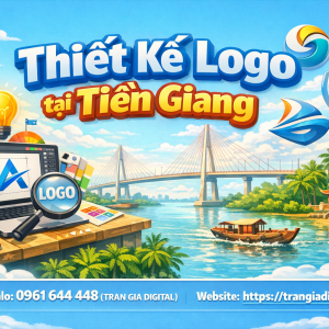 Thiết kế logo tại Tiền Giang chuy&ecirc;n nghiệp &ndash; 0961644448 Trần Gia Digital