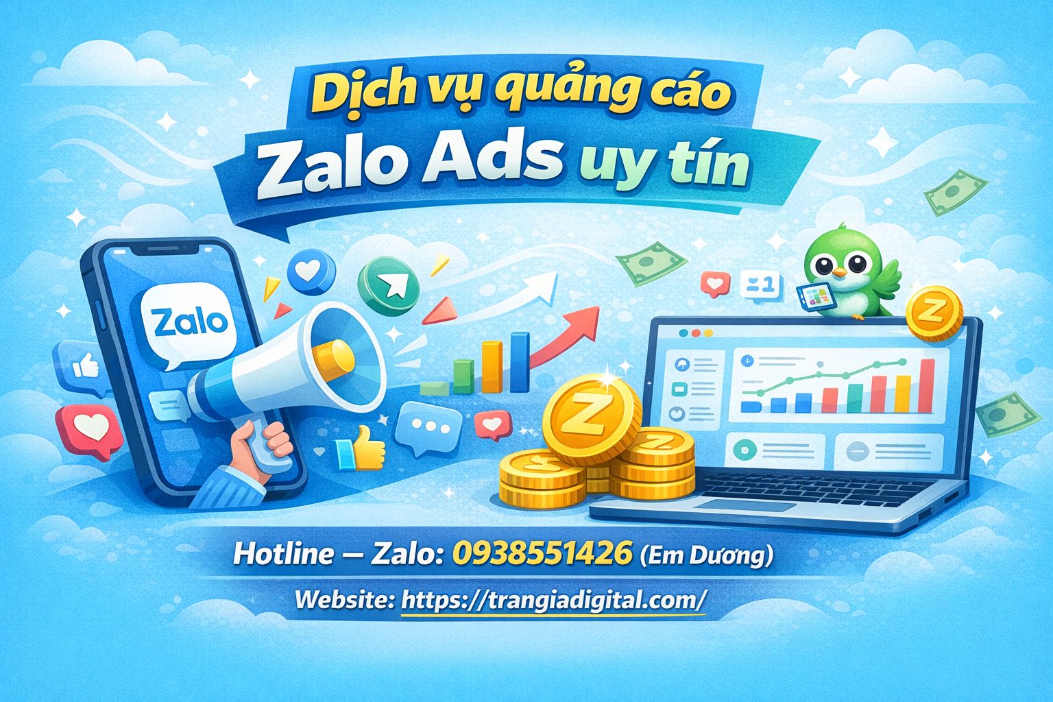 Dịch vụ chạy quảng cáo zalo ads uy tín