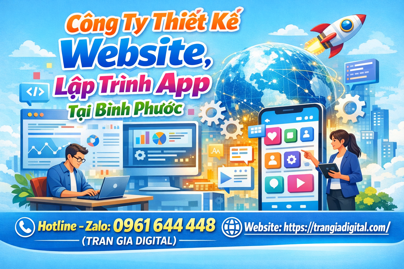 Công ty Thiết Kế Website, Lập Trình App Tại Bình Phước