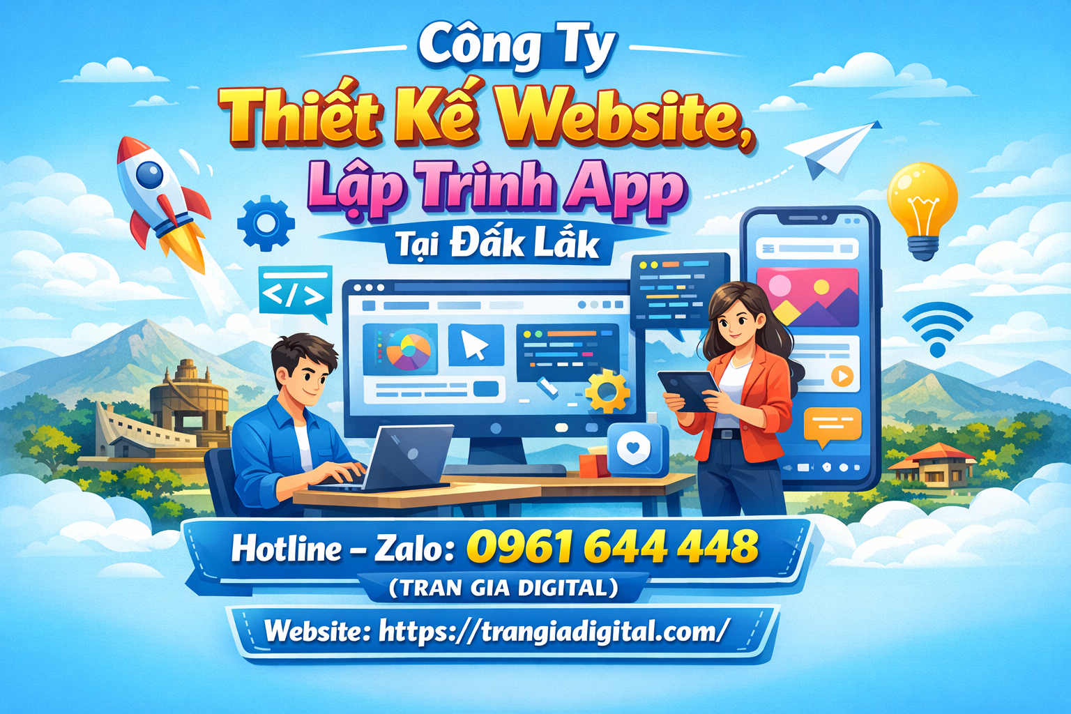 Công ty Thiết Kế Website, Lập Trình App Tại Đắk Nông