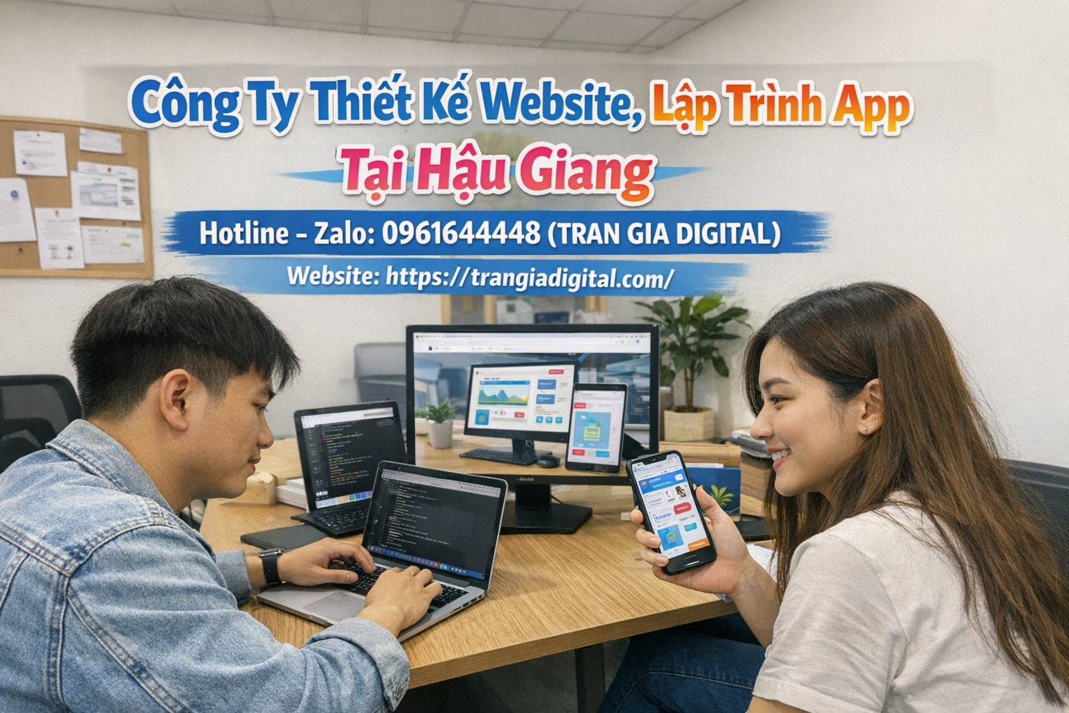 Công ty Thiết Kế Website, Lập Trình App Tại Hậu Giang