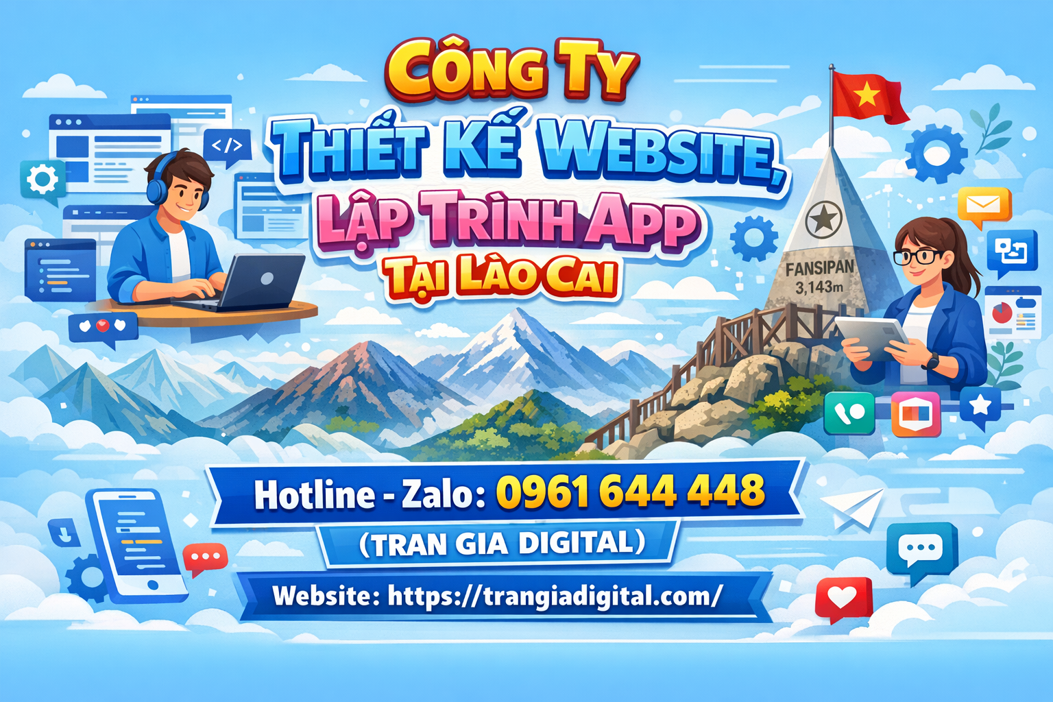 Công ty Thiết Kế Website, Lập Trình App Tại Lào Cai 