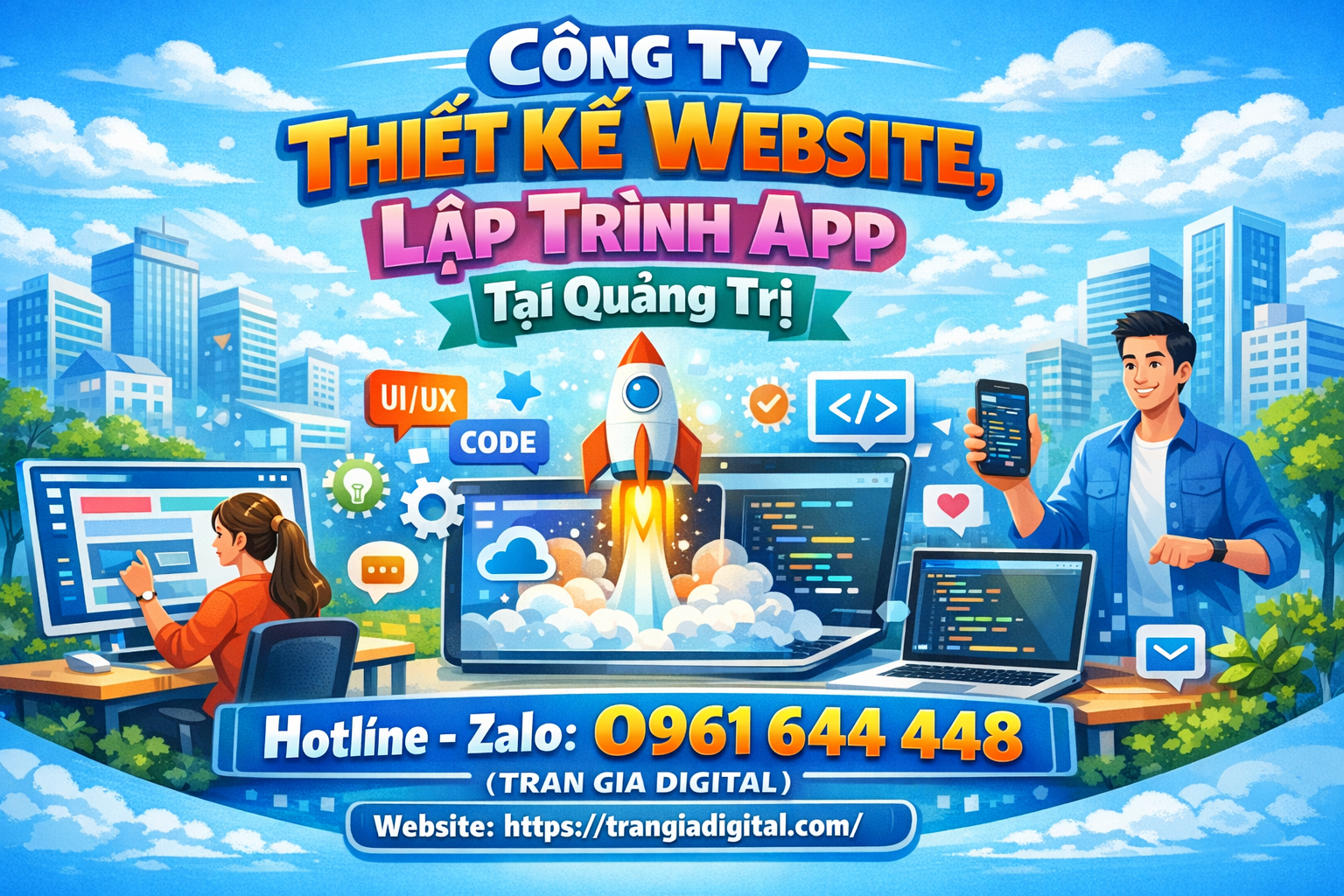 Công ty Thiết Kế Website, Lập Trình App Tại Quảng Trị