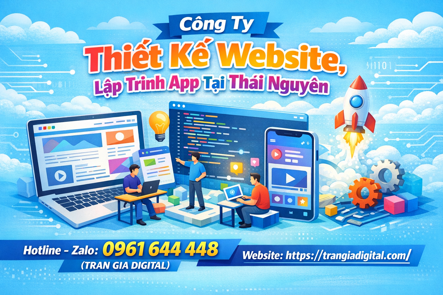 Công ty Thiết Kế Website, Lập Trình App Tại Thái Nguyên