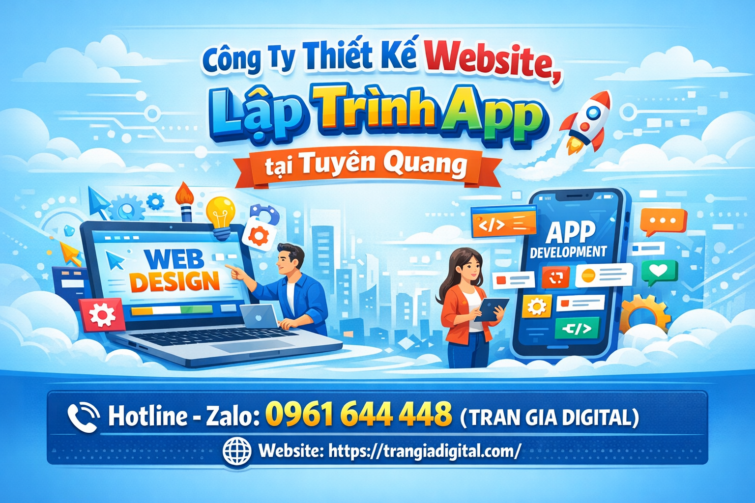 Công ty Thiết Kế Website, Lập Trình App Tại Tuyên Quang