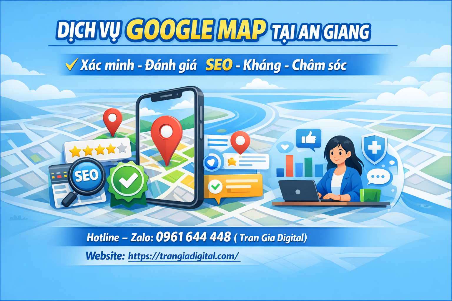 Dịch vụ Google Map tại An Giang