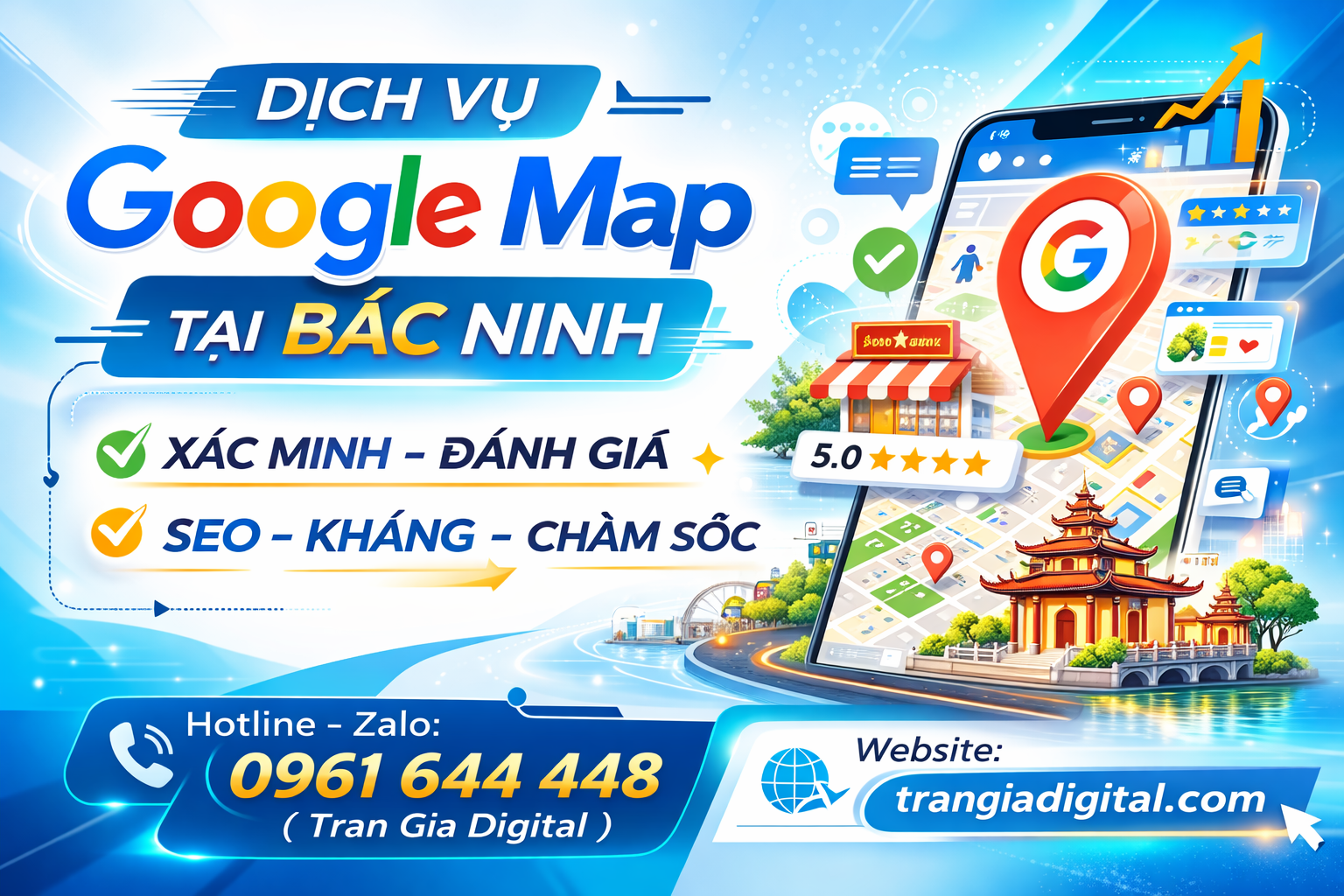 Dịch vụ Google Map tại Bắc Ninh