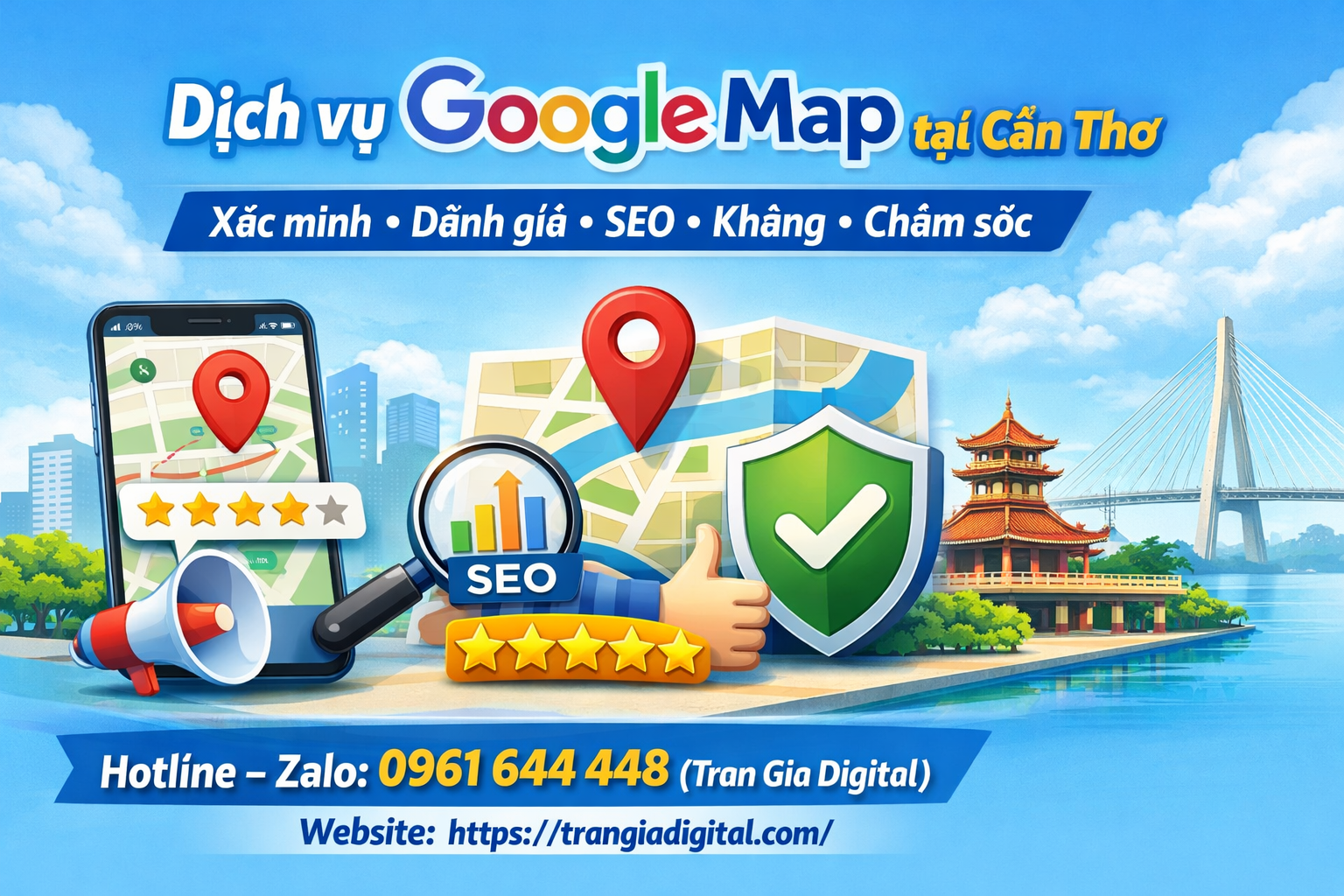 Dịch vụ Google Map tại Cần Thơ