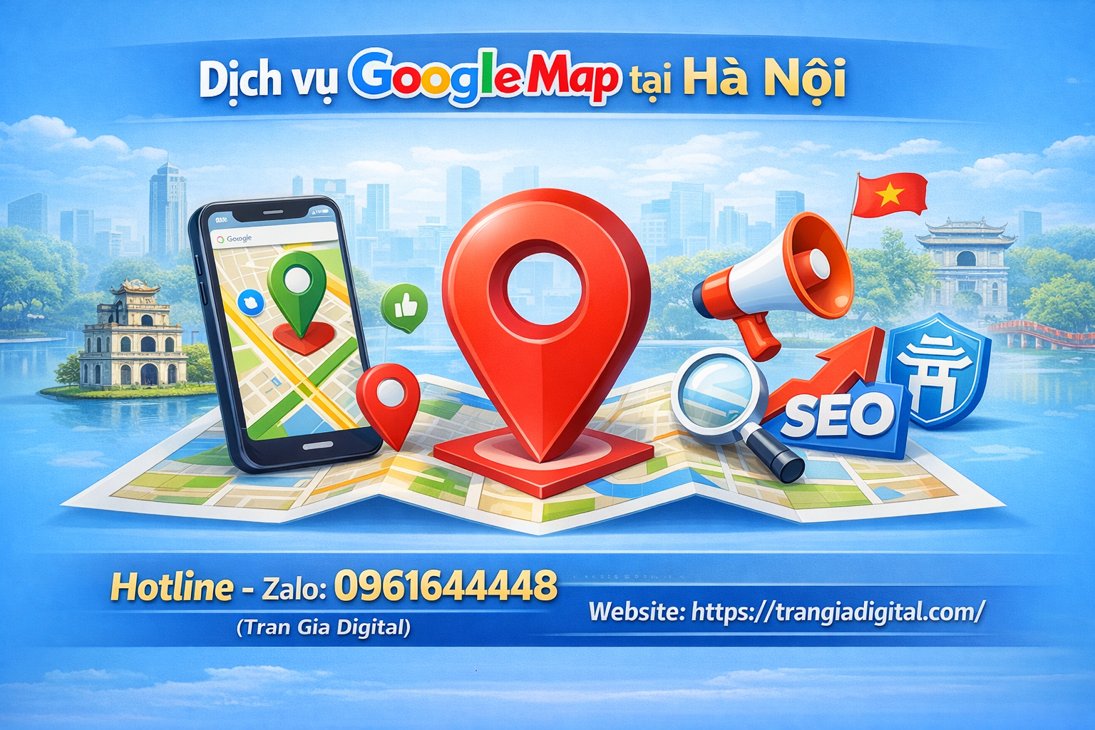 Dịch vụ Google Map tại Hà Nội