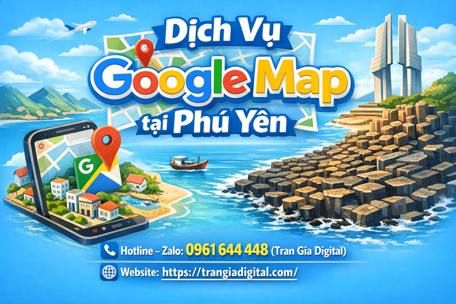 Dịch vụ Google Map tại Phú Yên