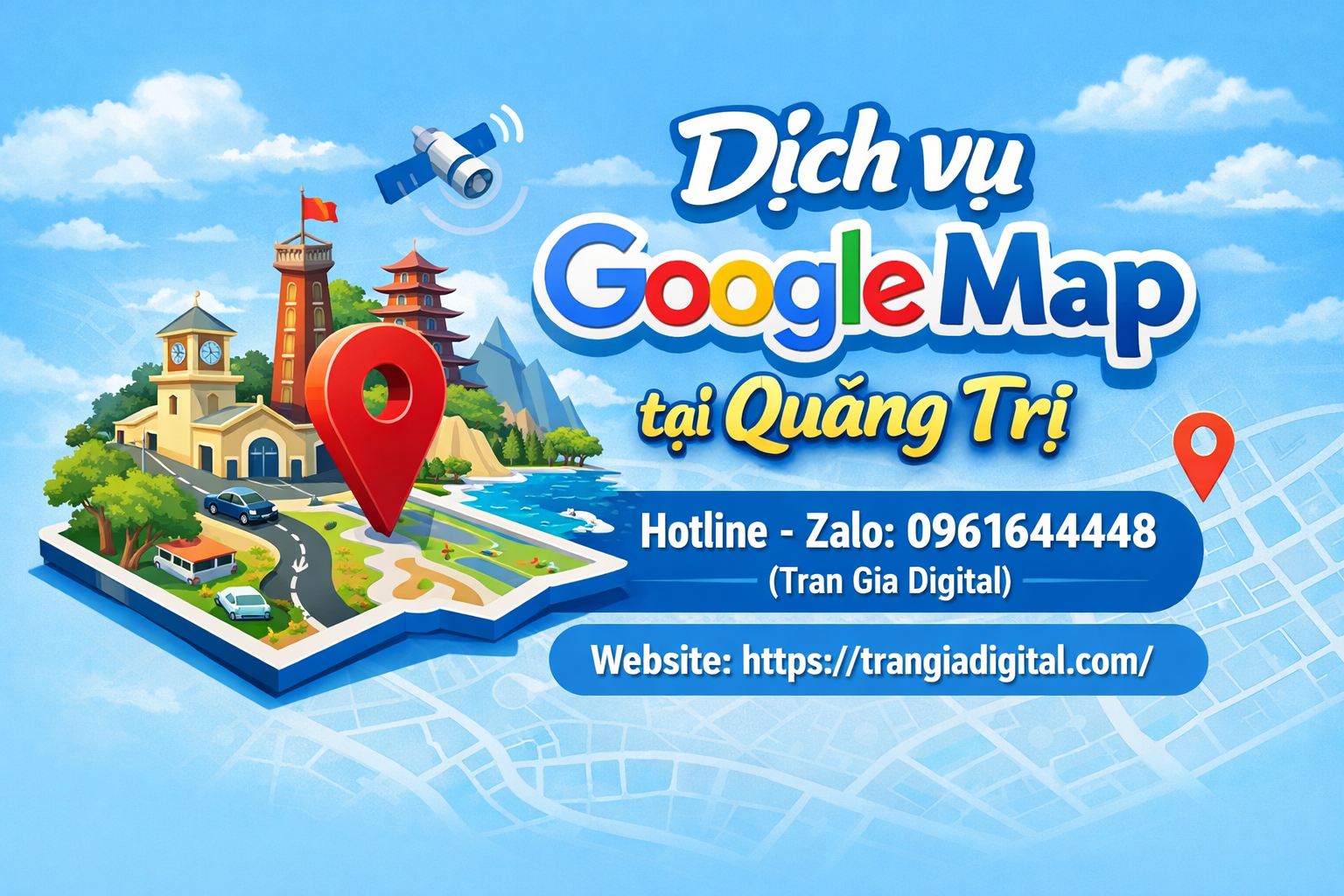 Dịch vụ Google Map tại Quảng Trị