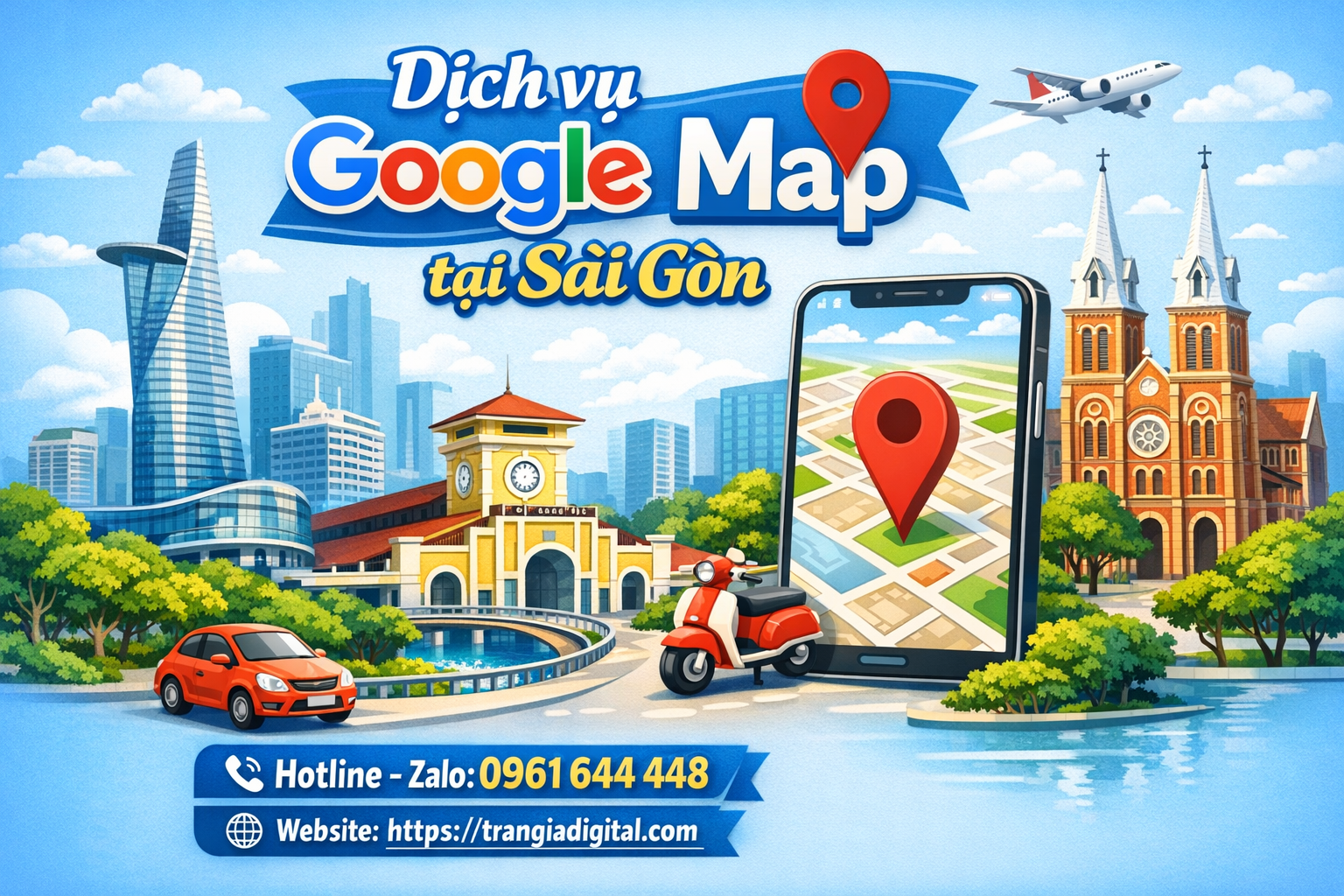 Dịch vụ Google Map tại Sài Gòn