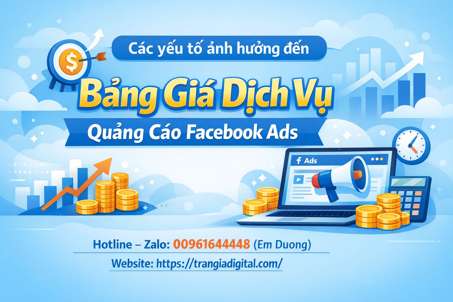 Các yếu tố ảnh hưởng đến bảng giá dịch vụ quảng cáo facebook ads