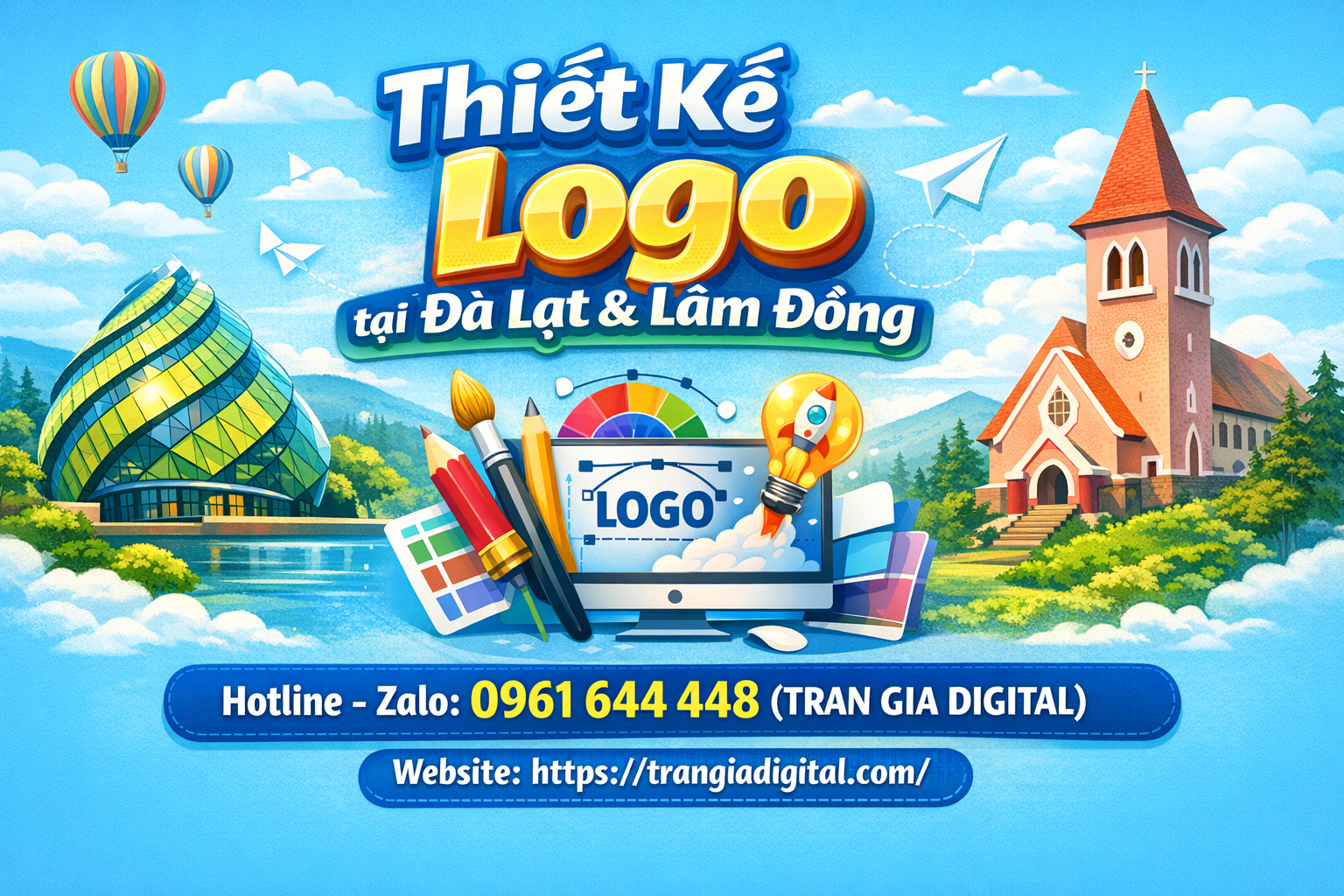 Thiết kế logo tại Đà Lạt và Lâm Đồng