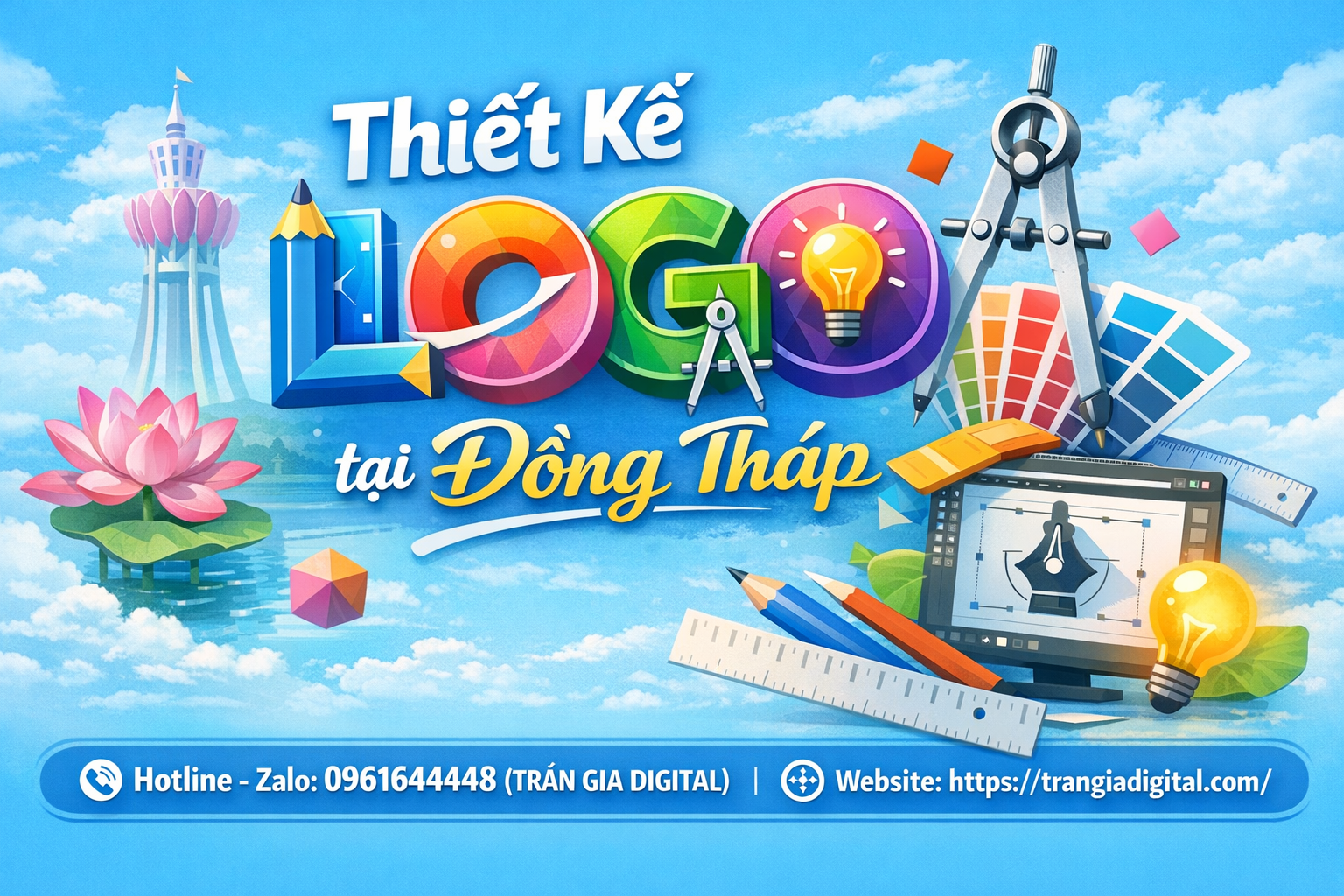 Thiết kế logo tại Đồng Tháp chuyên nghiệp