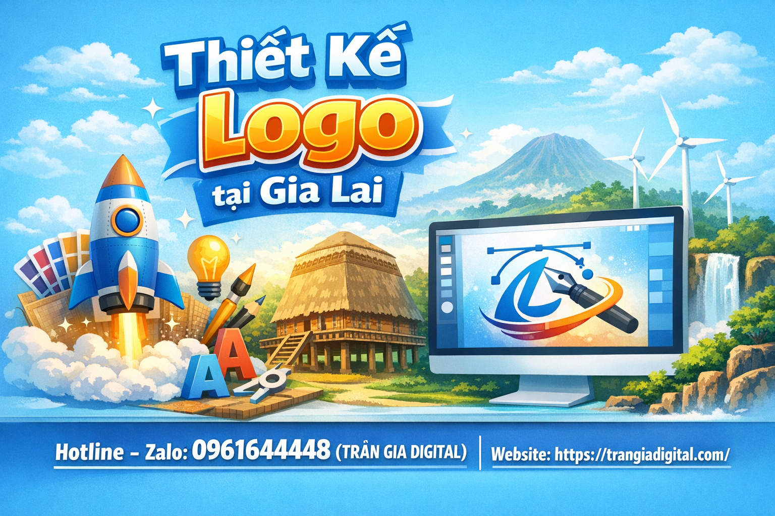 Thiết kế logo tại Gia Lai chuyên nghiệp