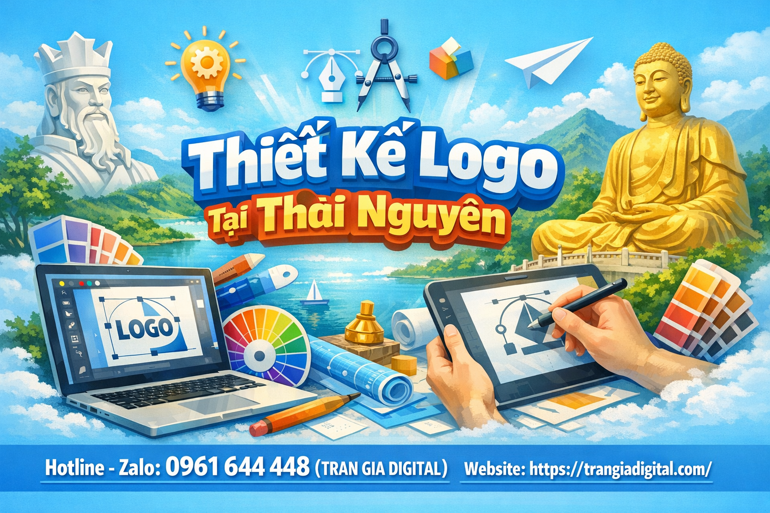 Thiết kế logo tại Thái Nguyên