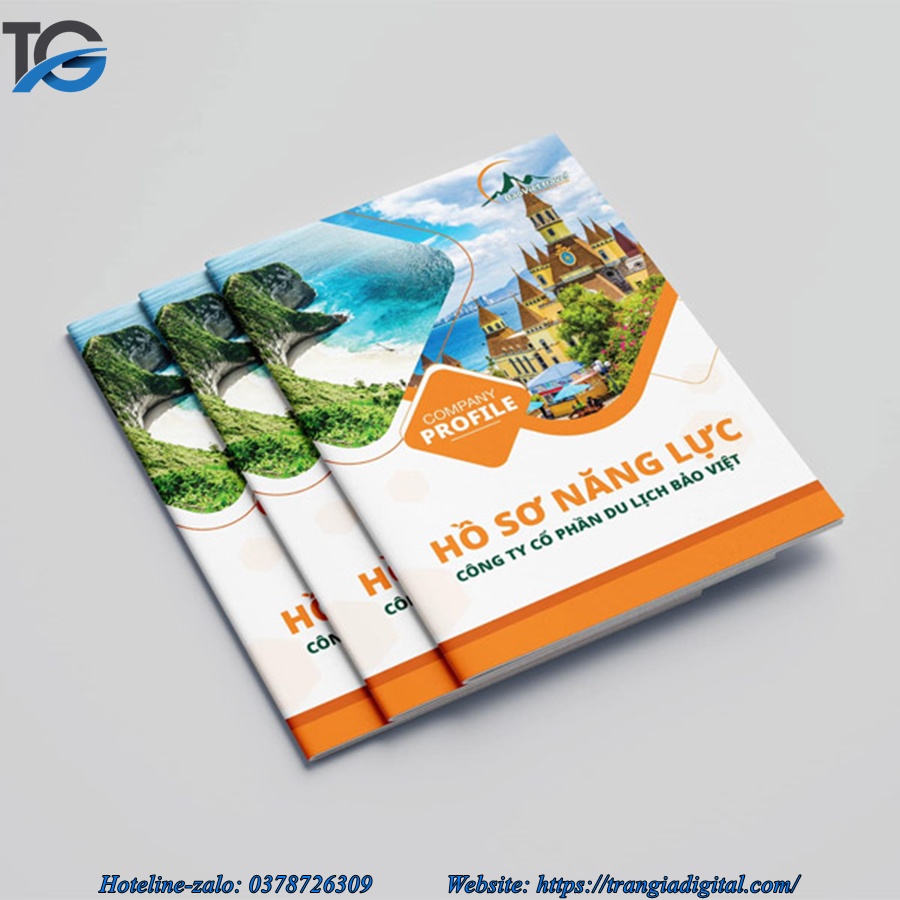 Dịch vụ thiết kế profile hồ sơ năng lực công ty