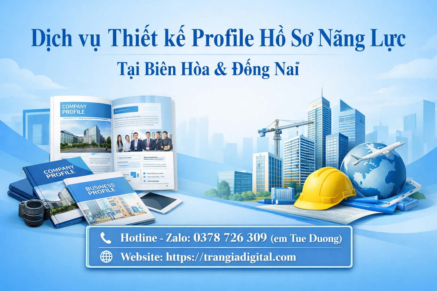 Thiết kế profile hồ sơ năng lực tại Biên Hòa và Đồng Nai