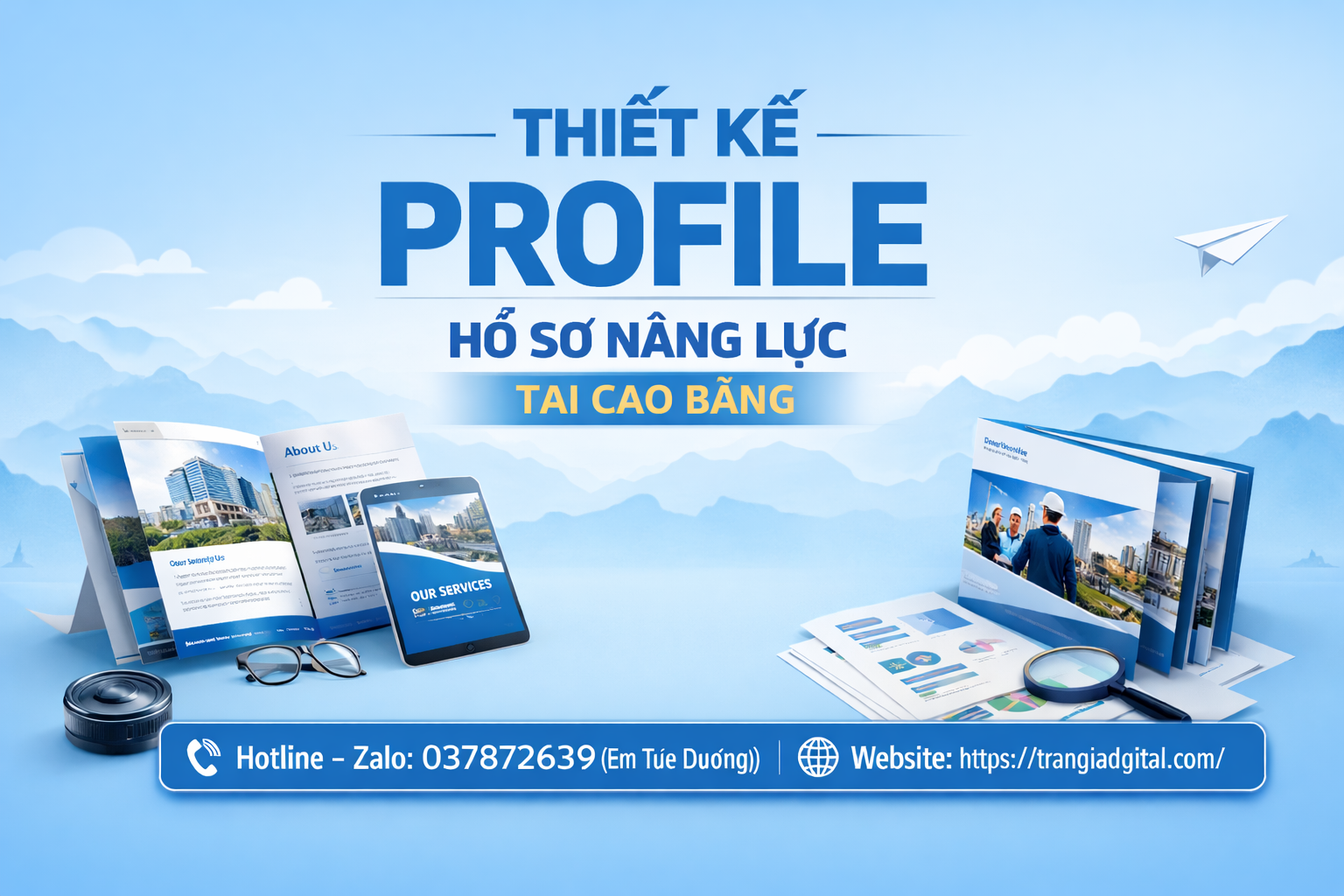 Thiết kế profile hồ sơ năng lực tại Cao Bằng