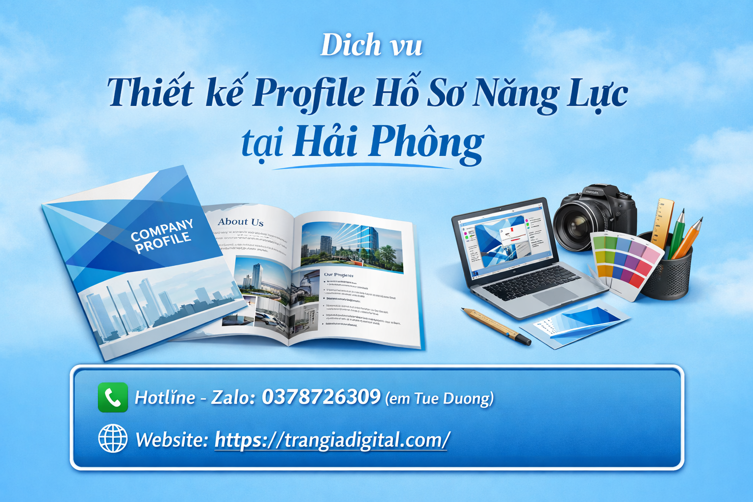 Thiết kế profile hồ sơ năng lực tại Hải Phòng