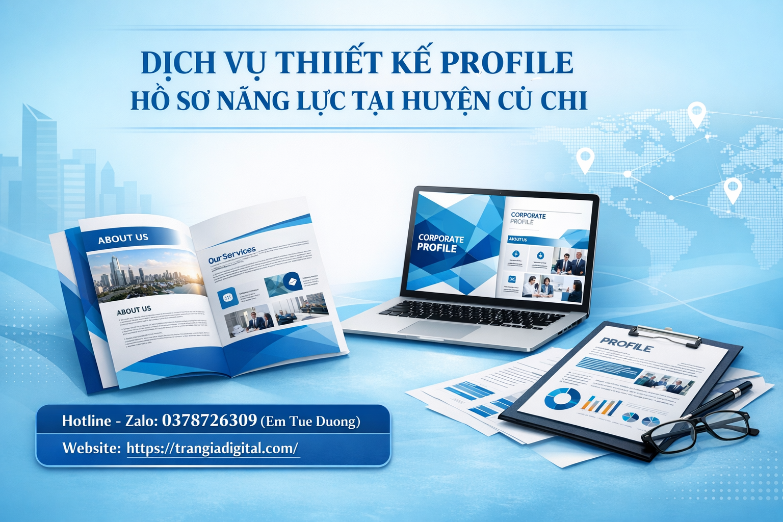Thiết kế profile hồ sơ năng lực tại Huyện Củ Chi