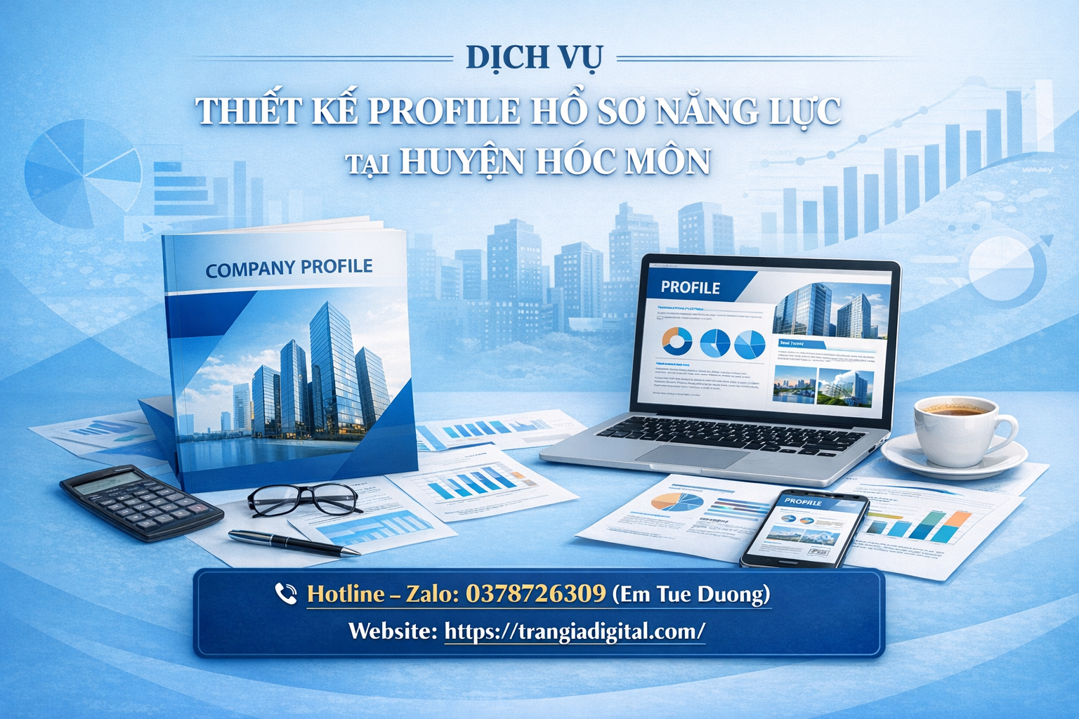 Thiết kế profile hồ sơ năng lực tại Huyện Hóc Môn 