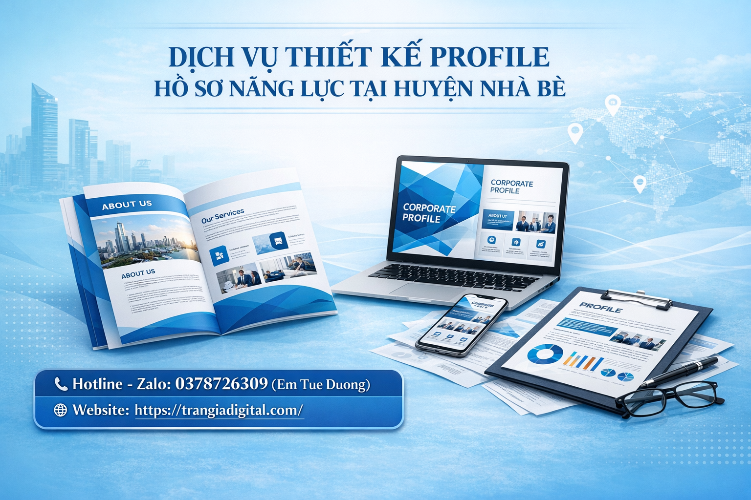 Thiết kế profile hồ sơ năng lực tại Huyện Nhà Bè