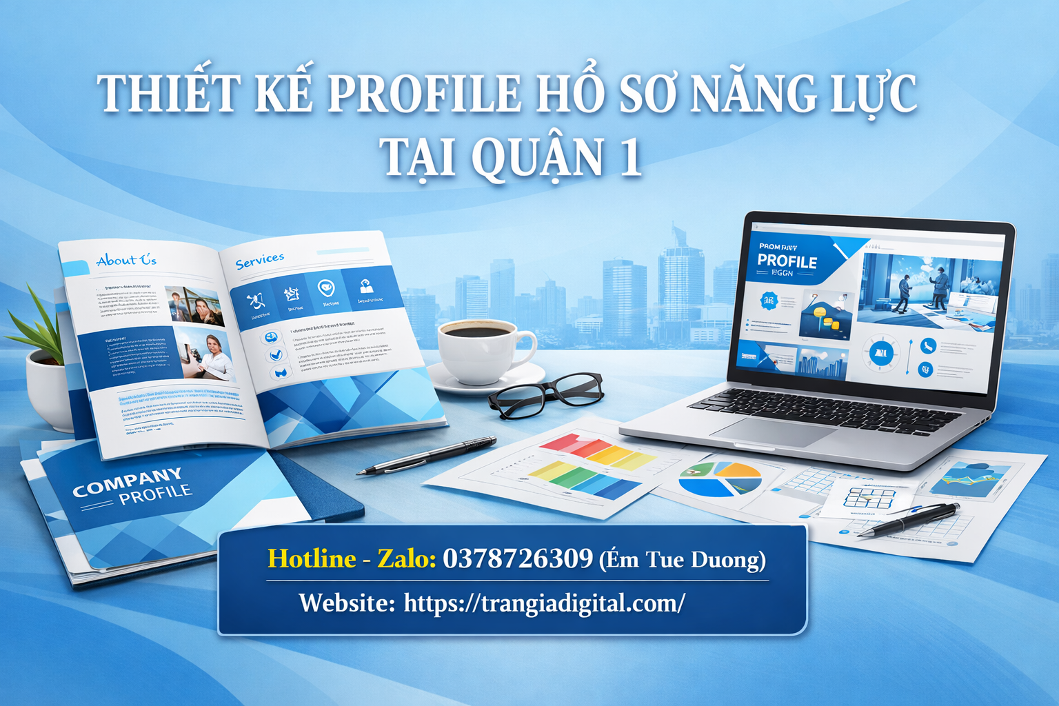 Thiết kế profile hồ sơ năng lực tại Quận 1