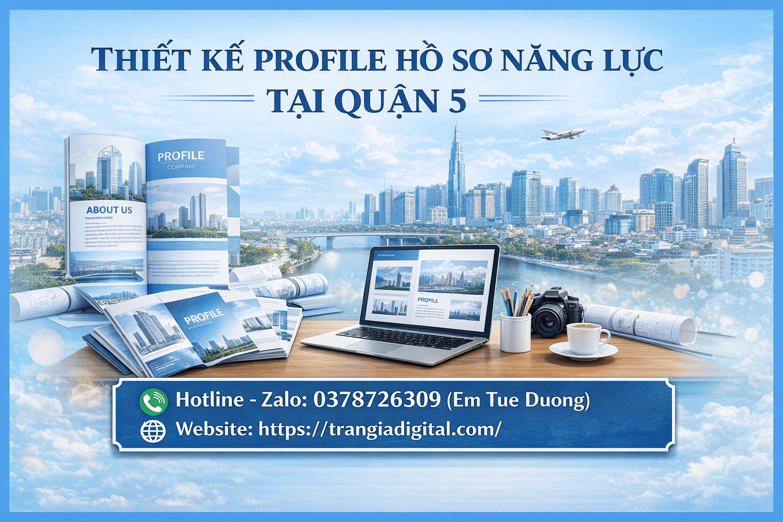 Thiết kế profile hồ sơ năng lực tại Quận 5