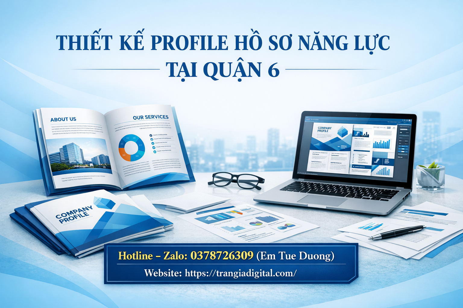 Thiết kế profile hồ sơ năng lực tại Quận 6