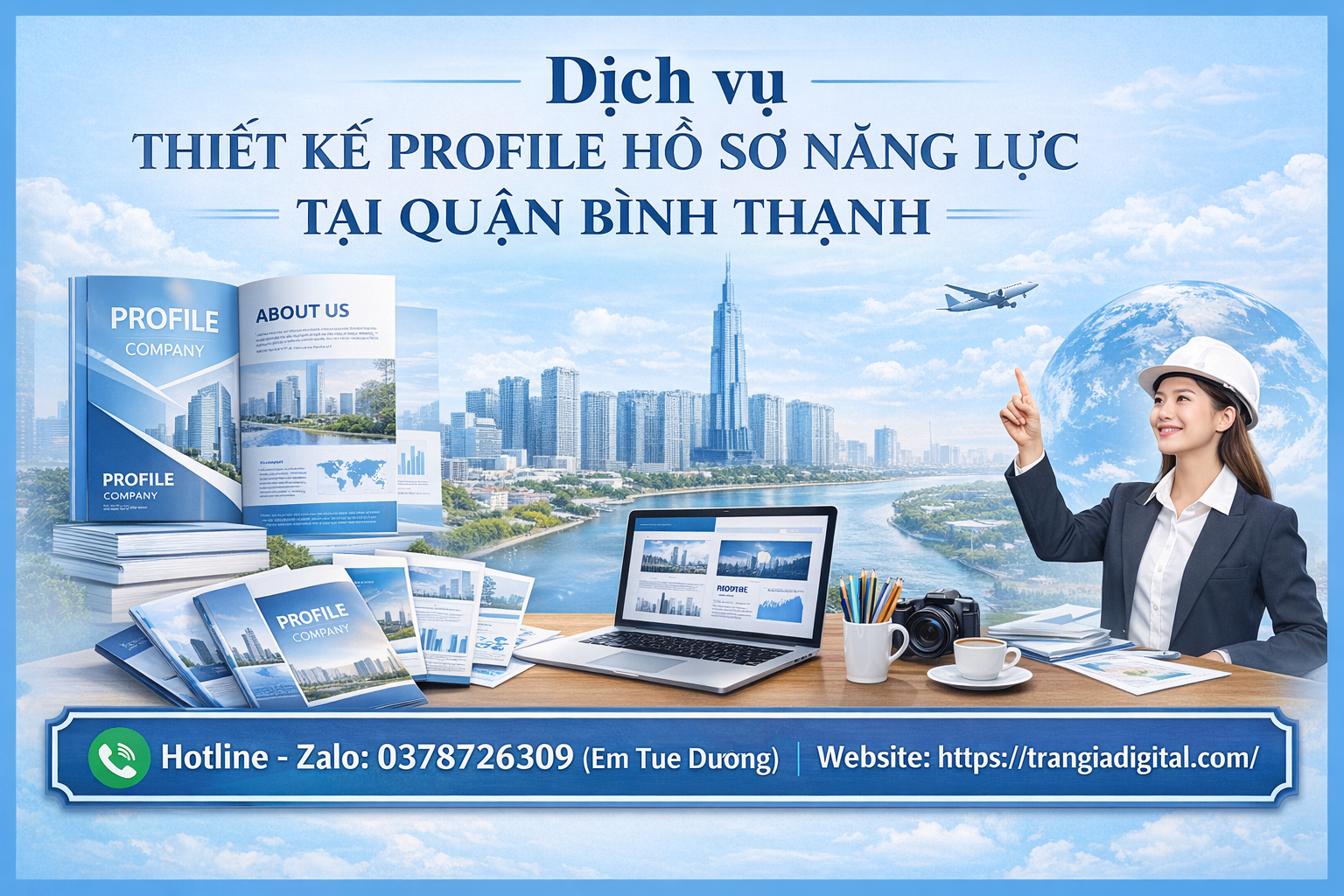 Thiết kế profile hồ sơ năng lực tại Quận Bình Thạnh