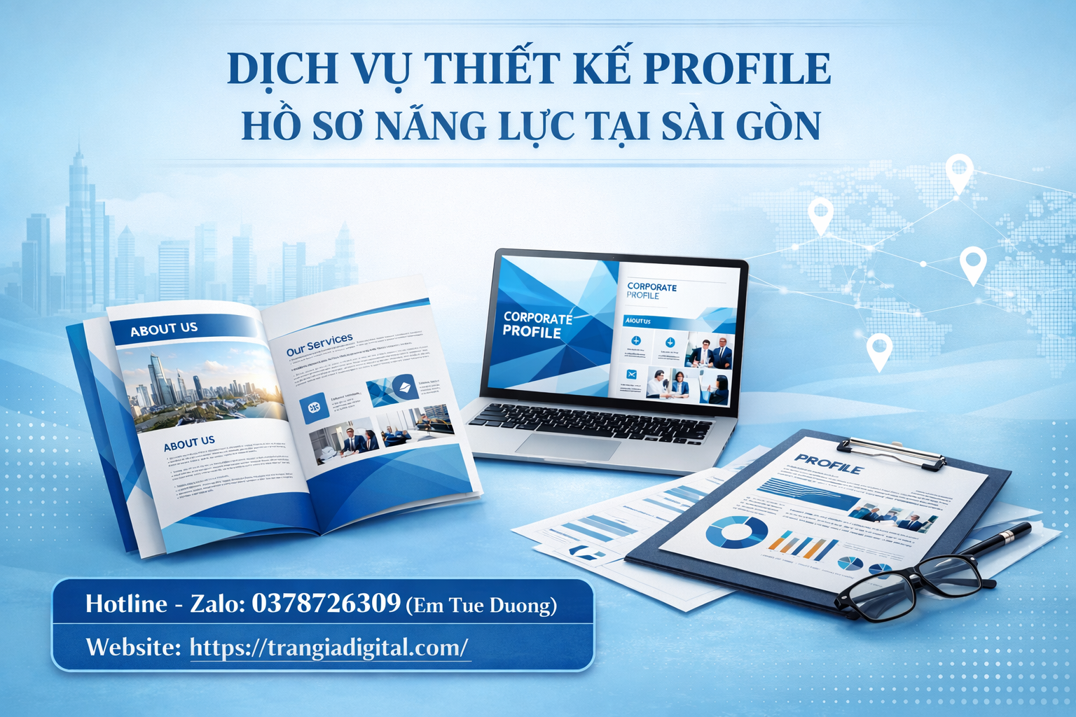 Thiết kế profile hồ sơ năng lực tại Sài Gò