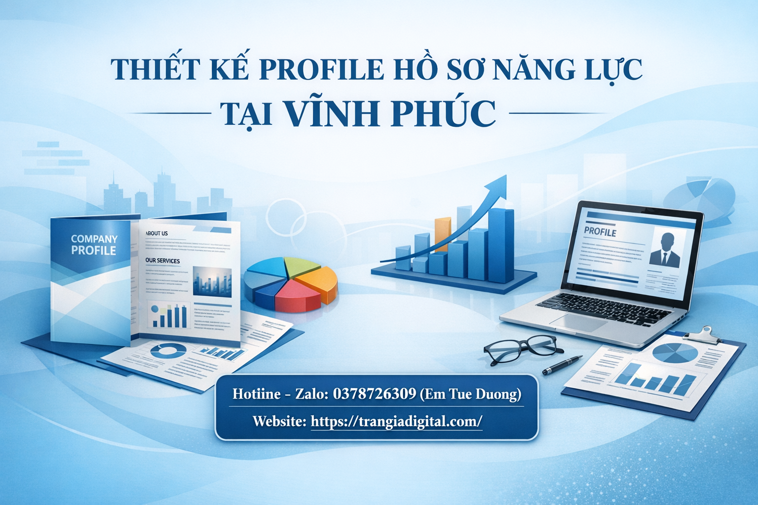 Thiết kế profile hồ sơ năng lực tại Vĩnh Phúc 