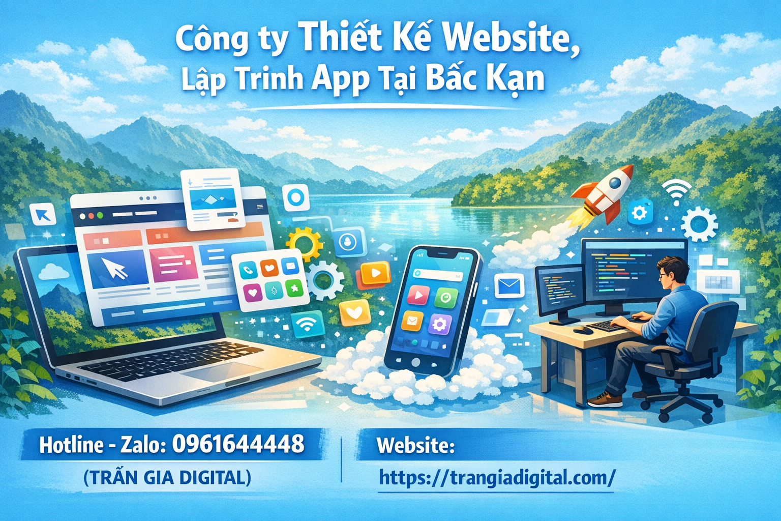 Thiết Kế Website, Lập Trình App Tại Bắc Kạn