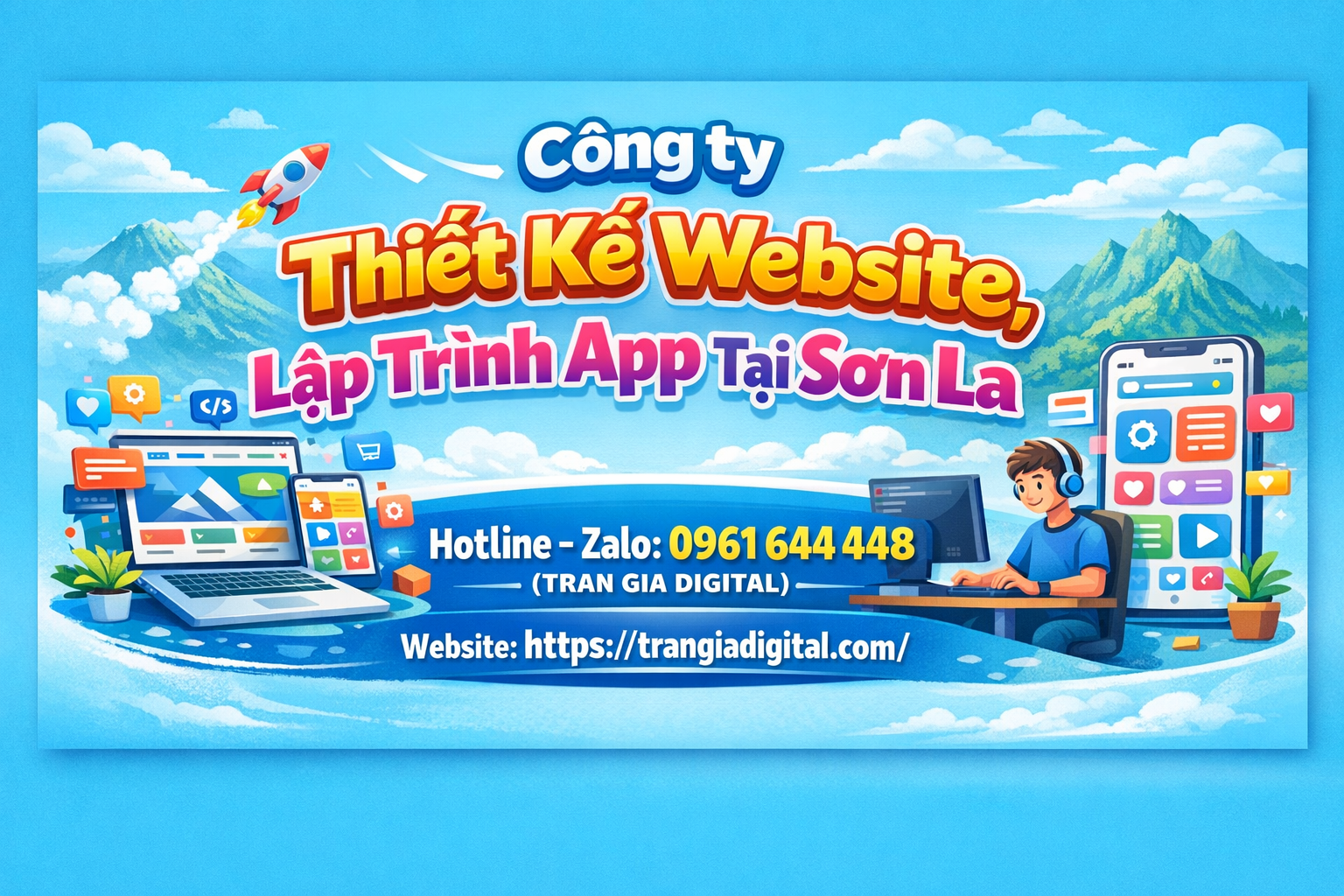 Công ty Thiết Kế Website, Lập Trình App Tại Sơn La